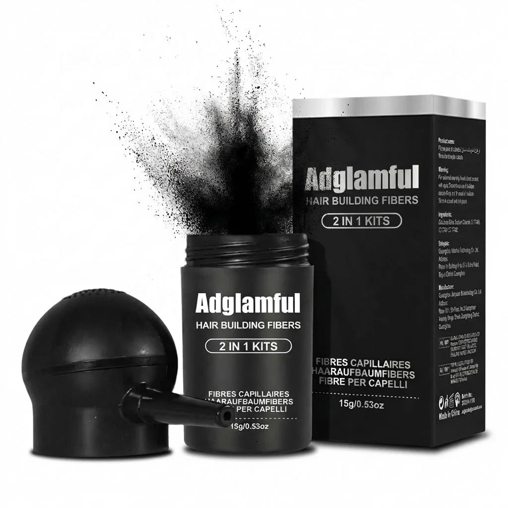 Hair Fiber Spray - Volumen Instantáneo en 10 Segundos para Densidad Capilar