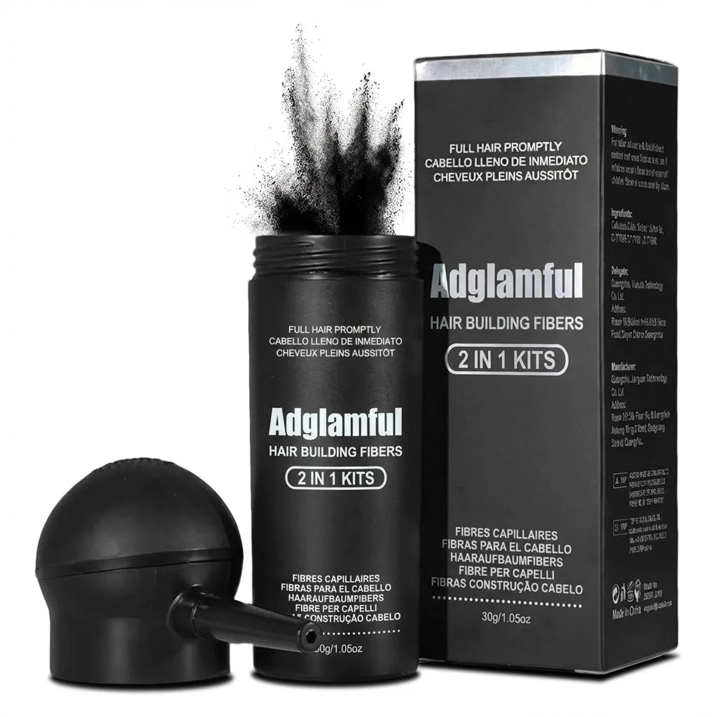 Hair Fiber Spray - Volumen Instantáneo en 10 Segundos para Densidad Capilar